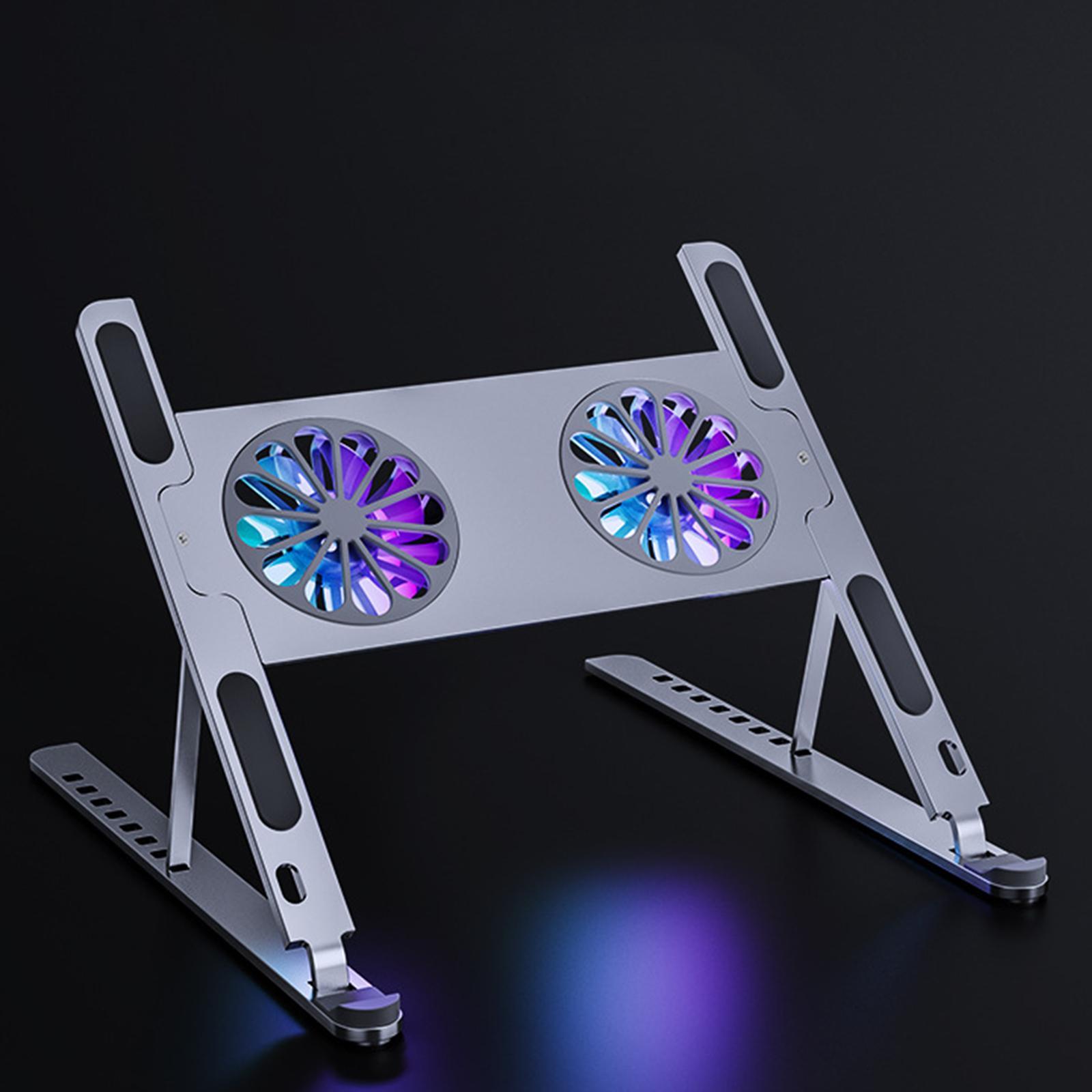 Laptop Stand Portable Folding with Removable Cooling Fan for Tablet