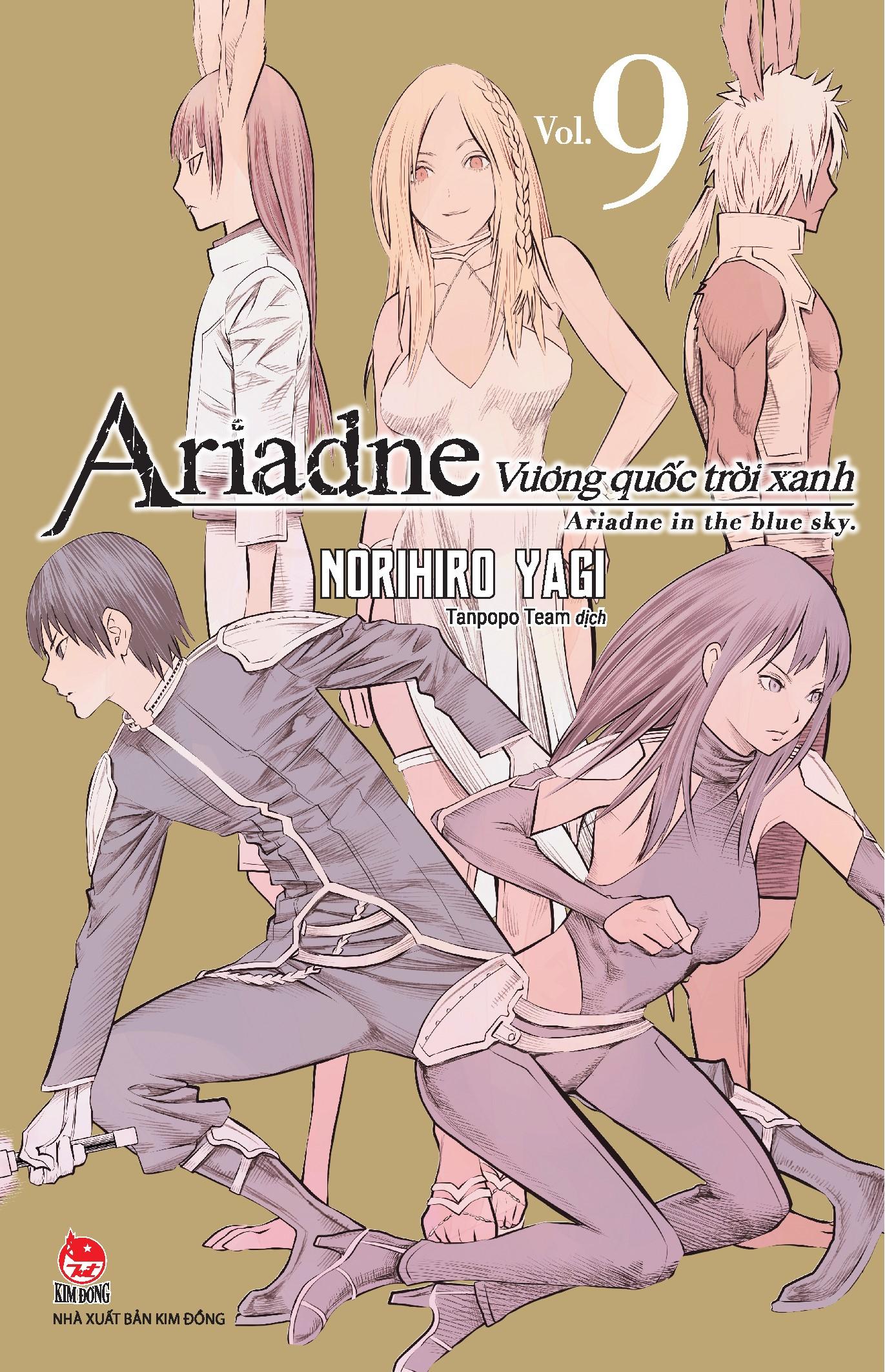 Vương Quốc Trời Xanh Ariadne - Ariadne In The Blue Sky - Tập 9 - Tặng Kèm Postcard Lịch
