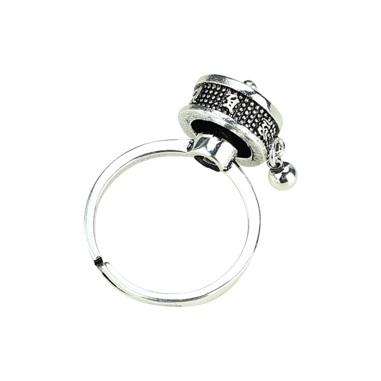 Open Rings Adjustable Opening Amulet Finger Rings for Girlfriend Mother