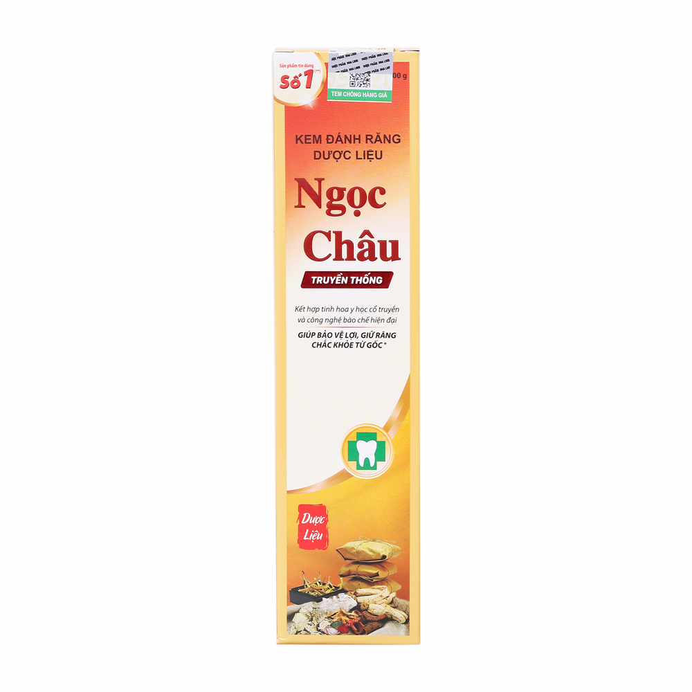 Kem Đánh Răng Dược Liệu Ngọc Châu 100G