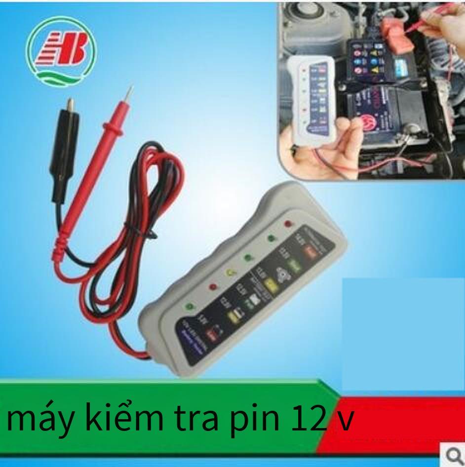 Máy kiểm tra pin đặc biệt ắc quy ô tô / ắc quy và hệ thống sạc màn hình dụng cụ đo 12V LED tester