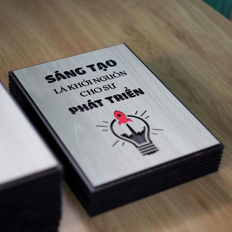 Tranh động lực TBIG120 - Tranh tạo động lực sang tạo là khởi nguồn của phát triển