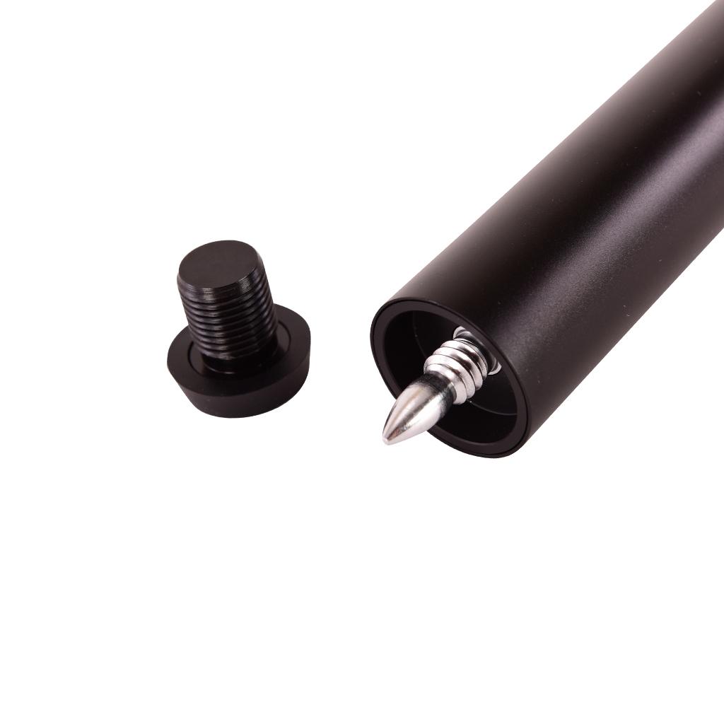 2Pcs Aluminum Billiards Pool Cue Extension Extender For Pool Cues
