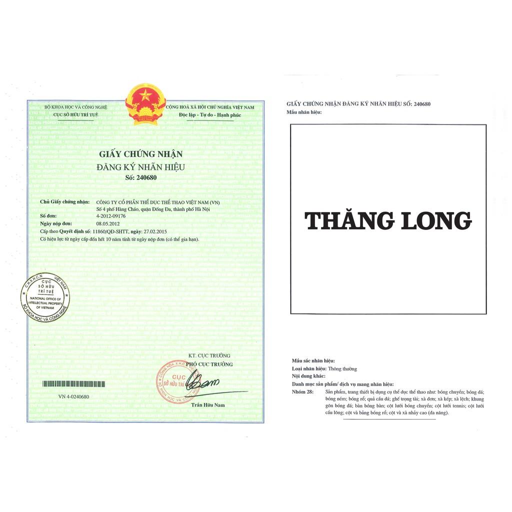 Bóng chuyền Thăng Long da Hàn Quốc PVC 5030 xoáy (Hàng Chính Hãng) - tặng túi lưới đựng bóng + kim bơm