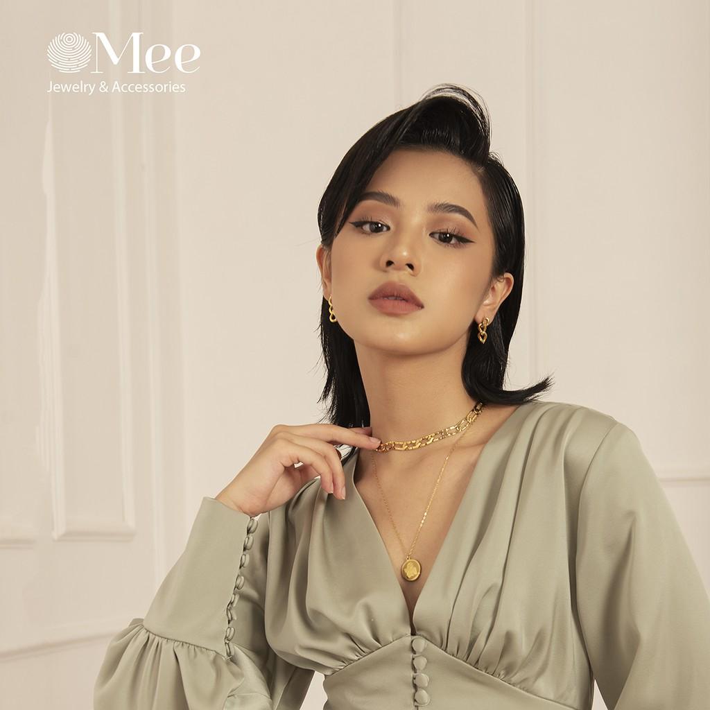 Dây chuyền MEE mặt thần Cupid, vòng cổ dài - N2802