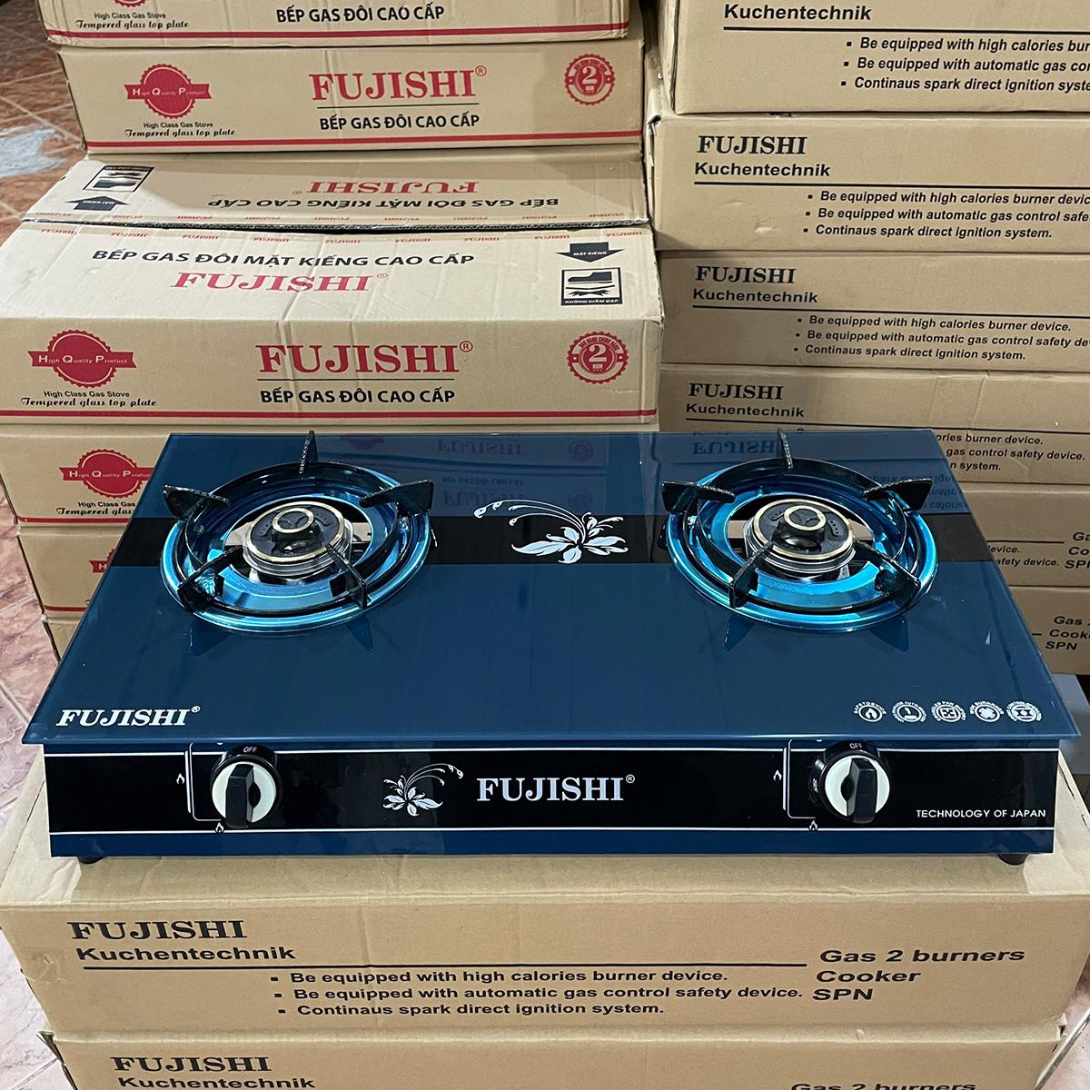 Bếp gas Fujishi FJ-088I - KHUNG BẾP CAO 10 PHÂN - MÂM CHIA LỬA ĐỒNG NGUYÊN KHỐI LỚN - Hàng chính hãng