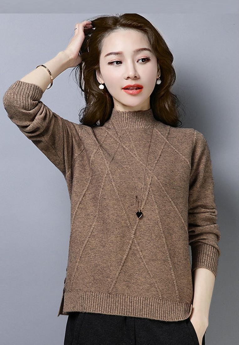 Áo len nữ phong cách Châu Ấu