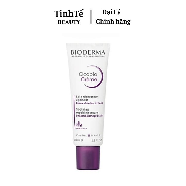 Kem dưỡng ẩm và phục hồi da Bioderma Cicabio Crème 40ml