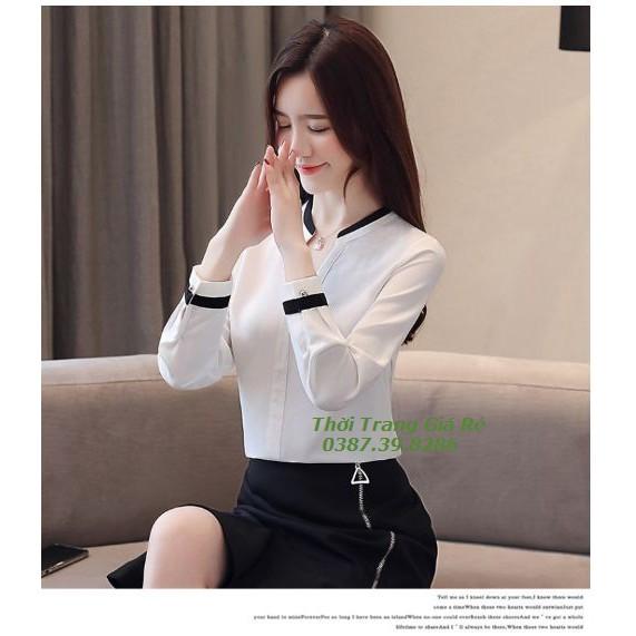 ÁO SƠ MI PHỐI VIỀN