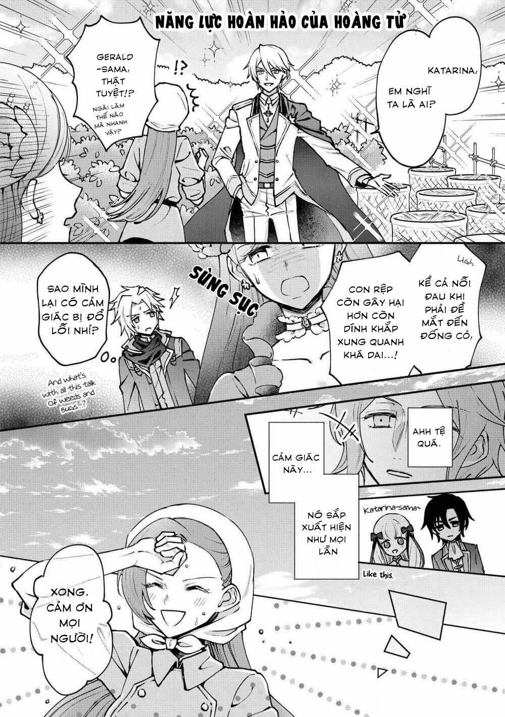 ngoại truyện sau khi được tái sinh, tôi bị kéo vào game otome với vai trò nữ ác nhân chapter 3 6