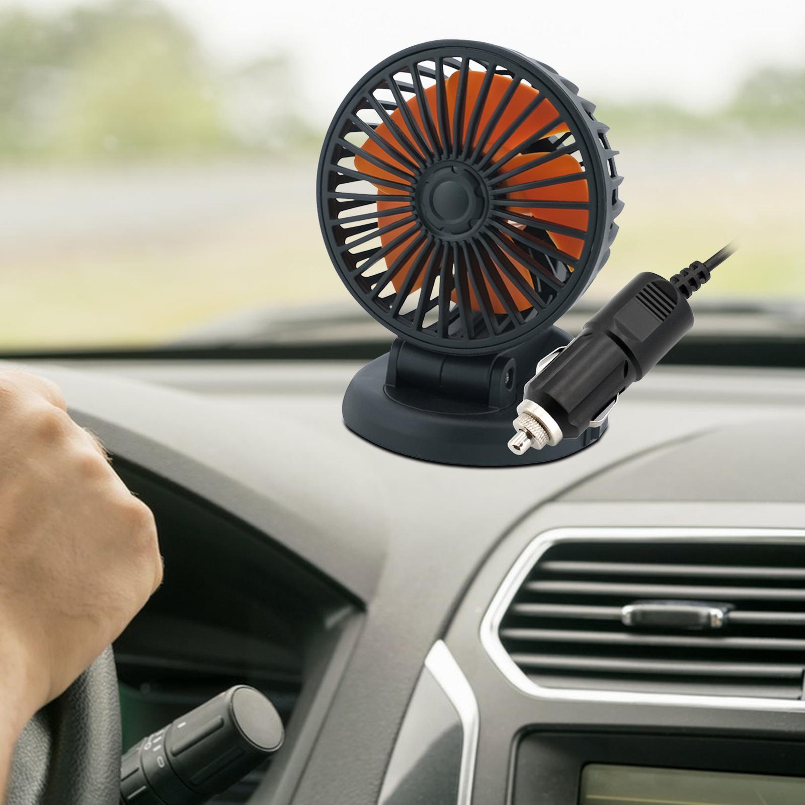 Car Cooling Fan, Air Circulation Fan Auto Cooler Fan for SUV Boat