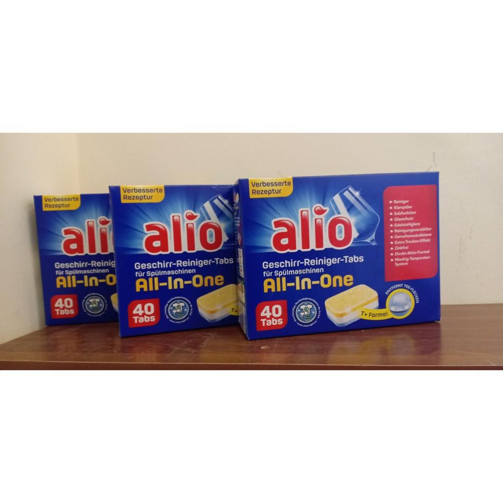 Viên rửa bát Alio 40 viên nhập khẩu Đức