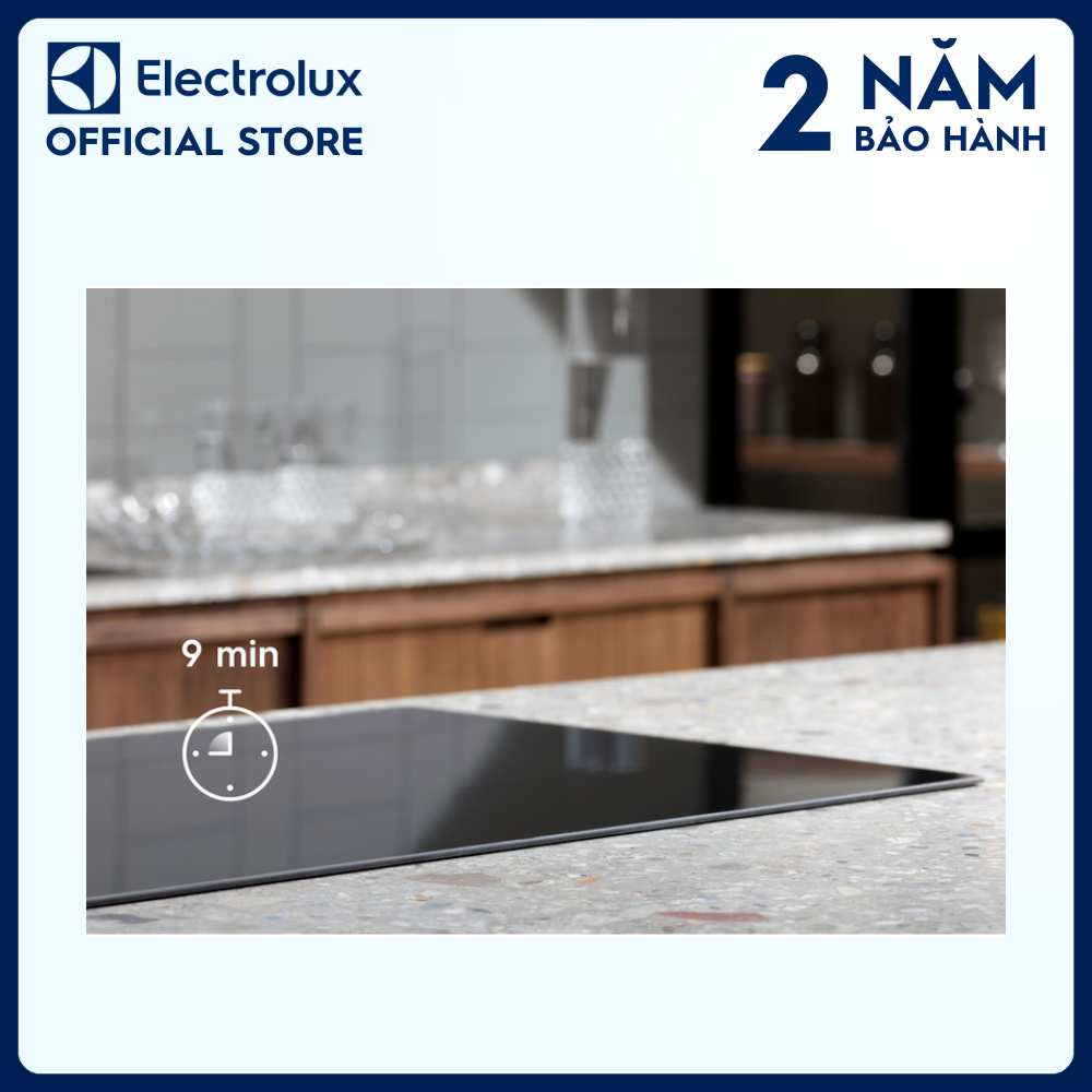 Bếp từ âm Electrolux 3 vùng nấu 60cm LIT60342, Gia tăng nhiệt nhanh, Chức năng hẹn giờ