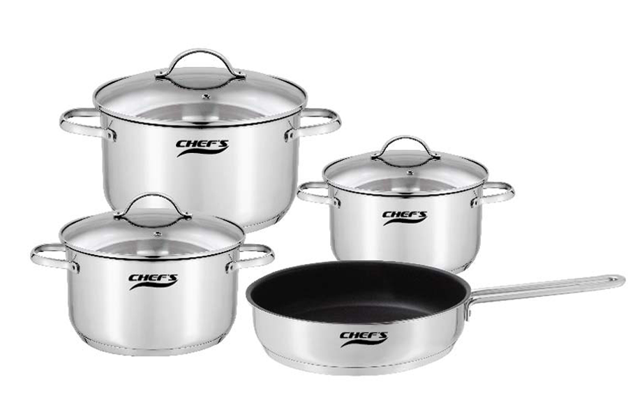 Bộ nồi từ 4 chiếc EH-CW4430. Hàng Chính Hãng
