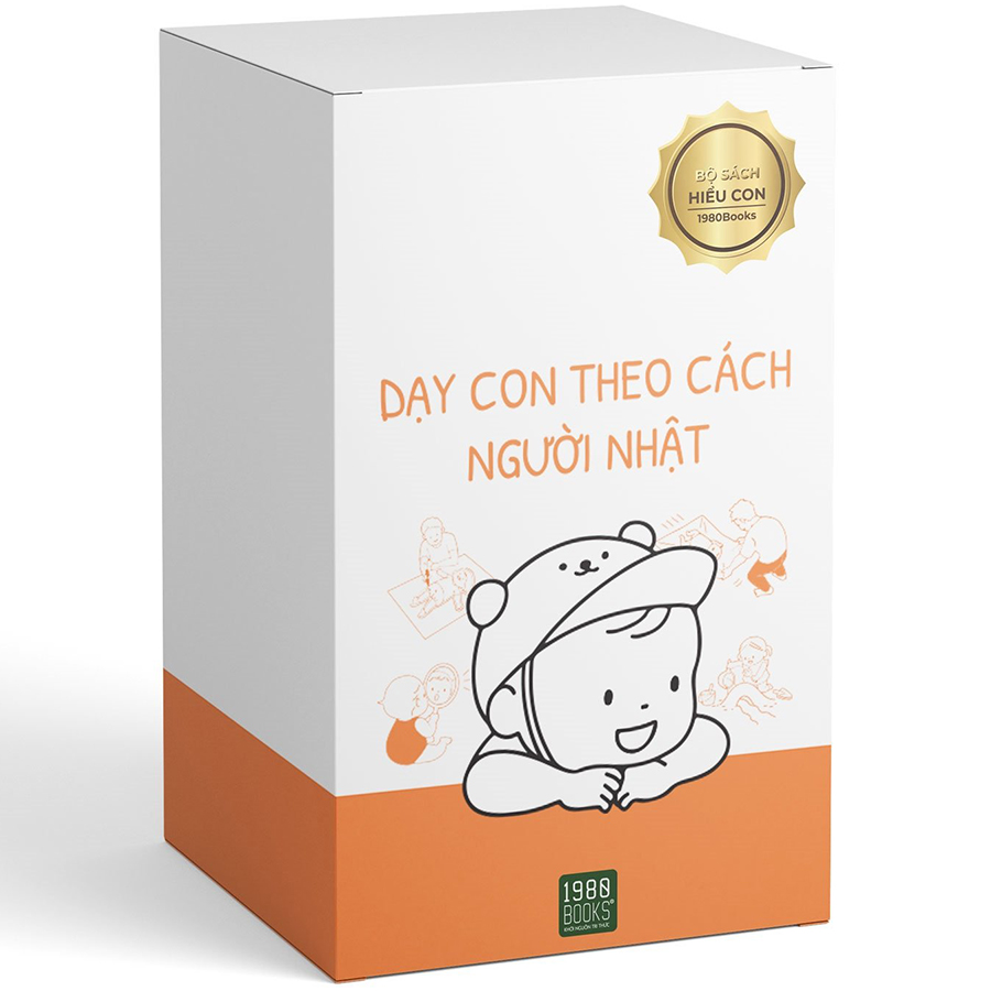 Hộp Sách  Dạy Con Theo Cách Người Nhật: “Cách Người Nhật Dạy Con Tự Lập” + “Kỷ Luật Không Nước Mắt Theo Cách Mẹ Nhật” + “Montessori – Phương Pháp Giáo Dục Toàn Diện Cho Trẻ 0-6 Tuổi”