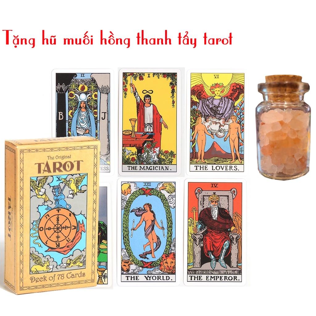 Bộ bài tarot 78 lá The Original Tarot Cards Deck Alternative To Rider Waite {KÈM QUÀ TẶNG} - TR52 The Original