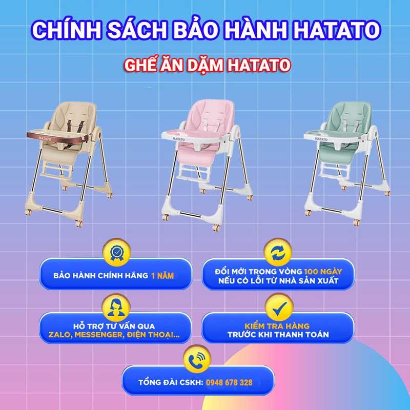 Ghế Ngồi Ăn Dặm Cho Bé Hatato H2 - Giúp Bé Ăn Ngon Hơn