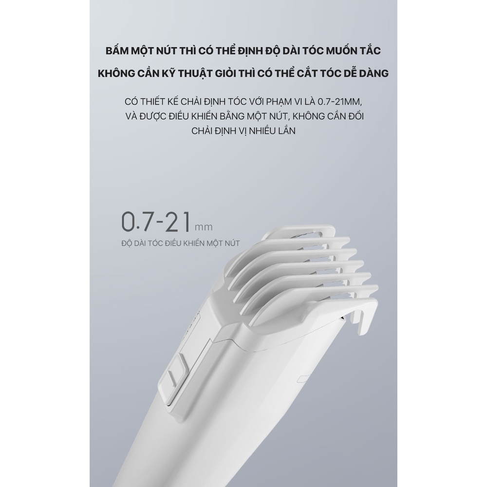 Tông đơ cắt tóc Xiaomi Enchen Boost2 thiết kế siêu tiện lợi phiên bản mới 2024 - Hàng nhập khẩu