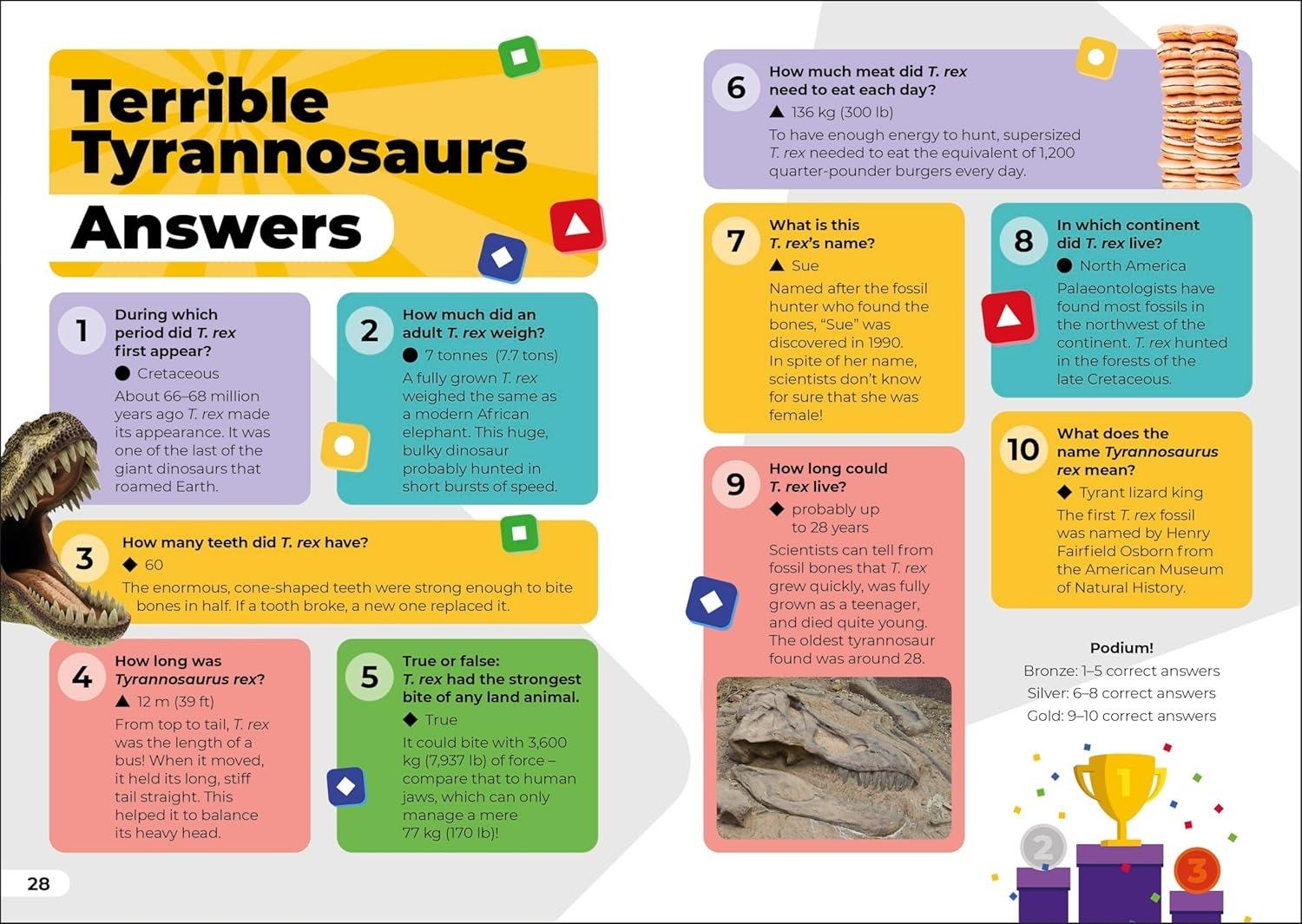 Sách ngoại văn: Kahoot! Quiz Time - Dinosaurs