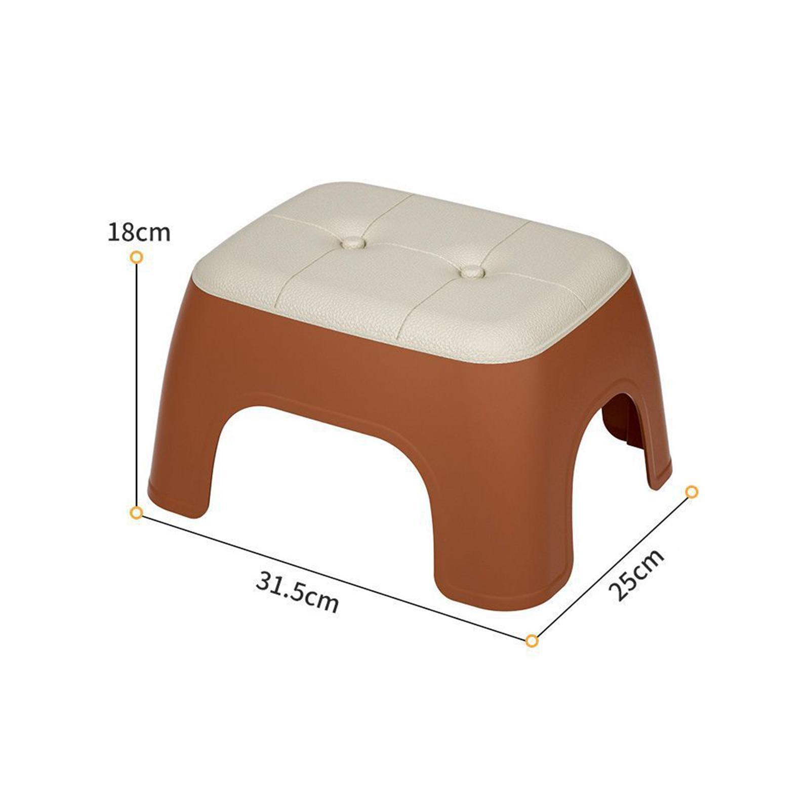 Bathroom Stool Non Slip Multi Used Potty Stool for Bedroom Porch Living Room