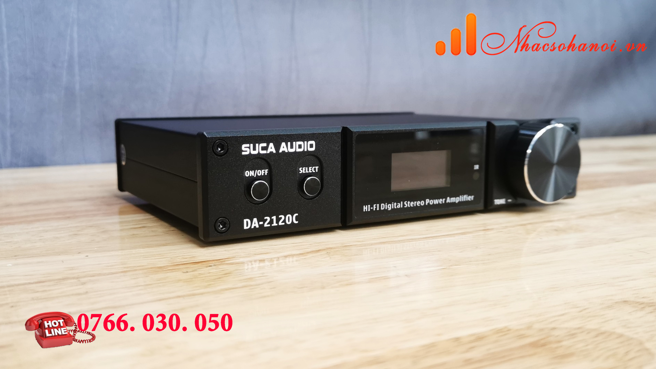 AMPLY DAC GIẢI MÃ 24BIT SUCA DA-2120C - CHÍNH HÃNG