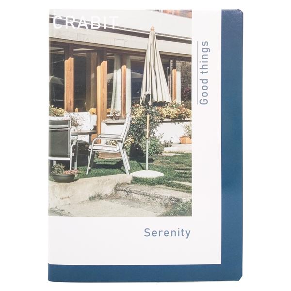 Vở Serenity Kẻ Ngang 120 Trang - Crabit Notebuck 1615 (Mẫu Màu Giao Ngẫu Nhiên)