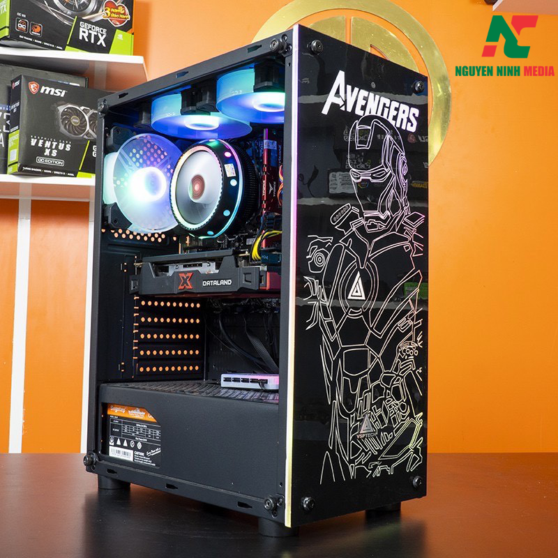 Vỏ Case Gaming VSP KING ARMS KA-260 - Hàng Chính Hãng