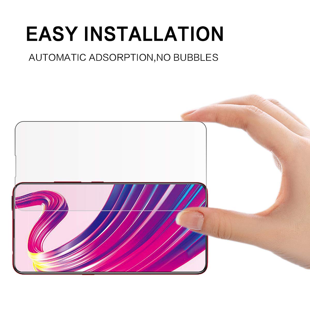 Miếng dán kính cường lực cho Vivo V15 - Hàng nhập khẩu