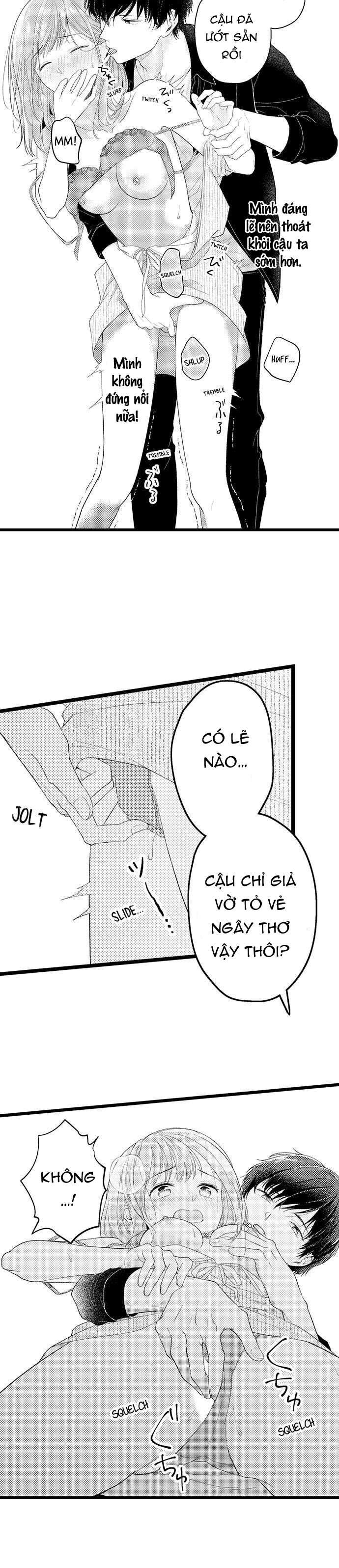 chỉ 3 giây sau, anh ấy như biến thành quái thú chapter 3.2 1