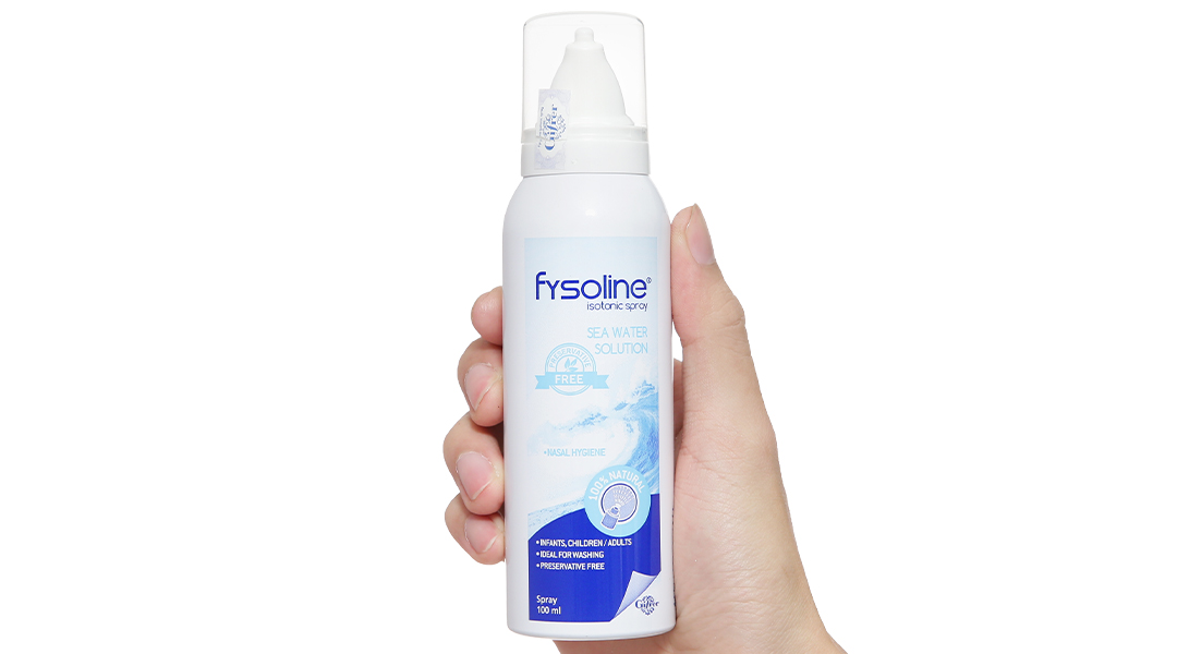 Fysoline - Xịt nước muối biển sâu Pháp 100ml