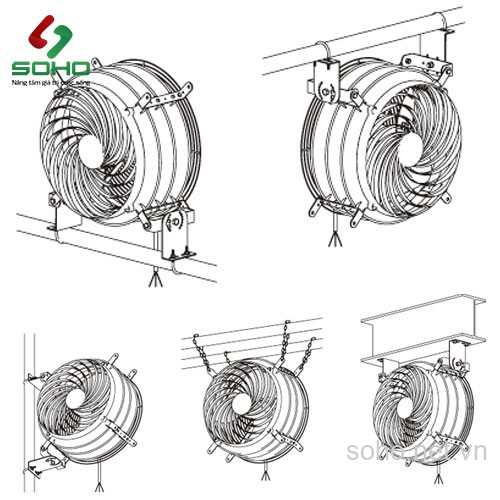 QUẠT ĐIỆN LÀM MÁT - TỐC ĐỘ CAO ALASKA ITA-14L - Hàng chính hãng