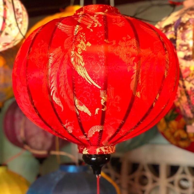 Đèn gấm long phụng