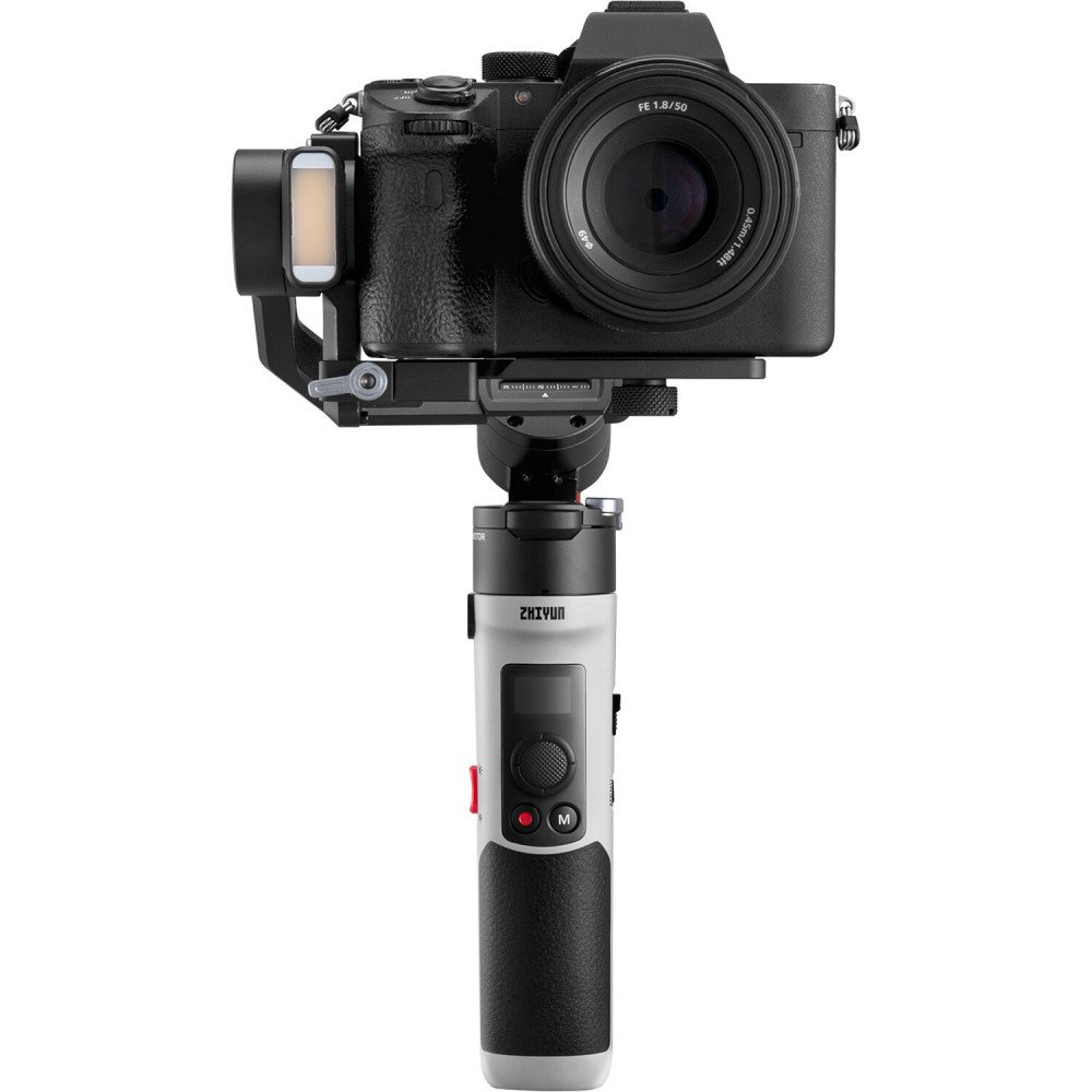 Gimbal Zhiyun Crane-M2 S Combo đa năng cho máy ảnh, điện thoại, action cam - Hàng Chính Hãng