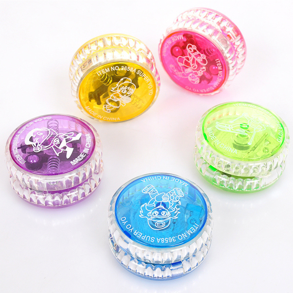 Luminous Led Yo-Yo Ball Kids Toy Birthday Festival Gift - Random Color