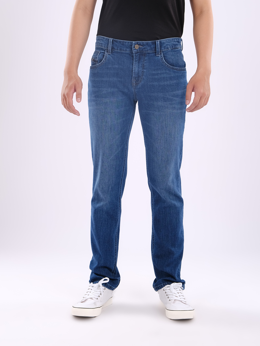 Quần nam dài jeans ống suông MJB0188