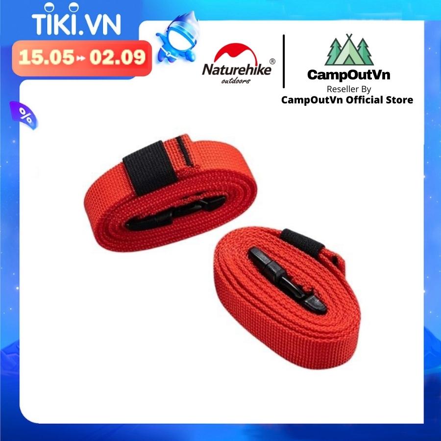 Đồ cắm trại dây buộc đồ đa năng Naturehike campoutvn NH20HJ004 du lịch dã ngoại cột vật dụng nhanh gọn chắc chắn A275