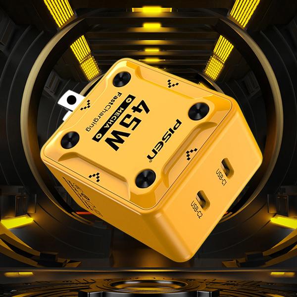 Sạc Nhanh Pisen Quick - Mecha 45W GaNUltra 2C