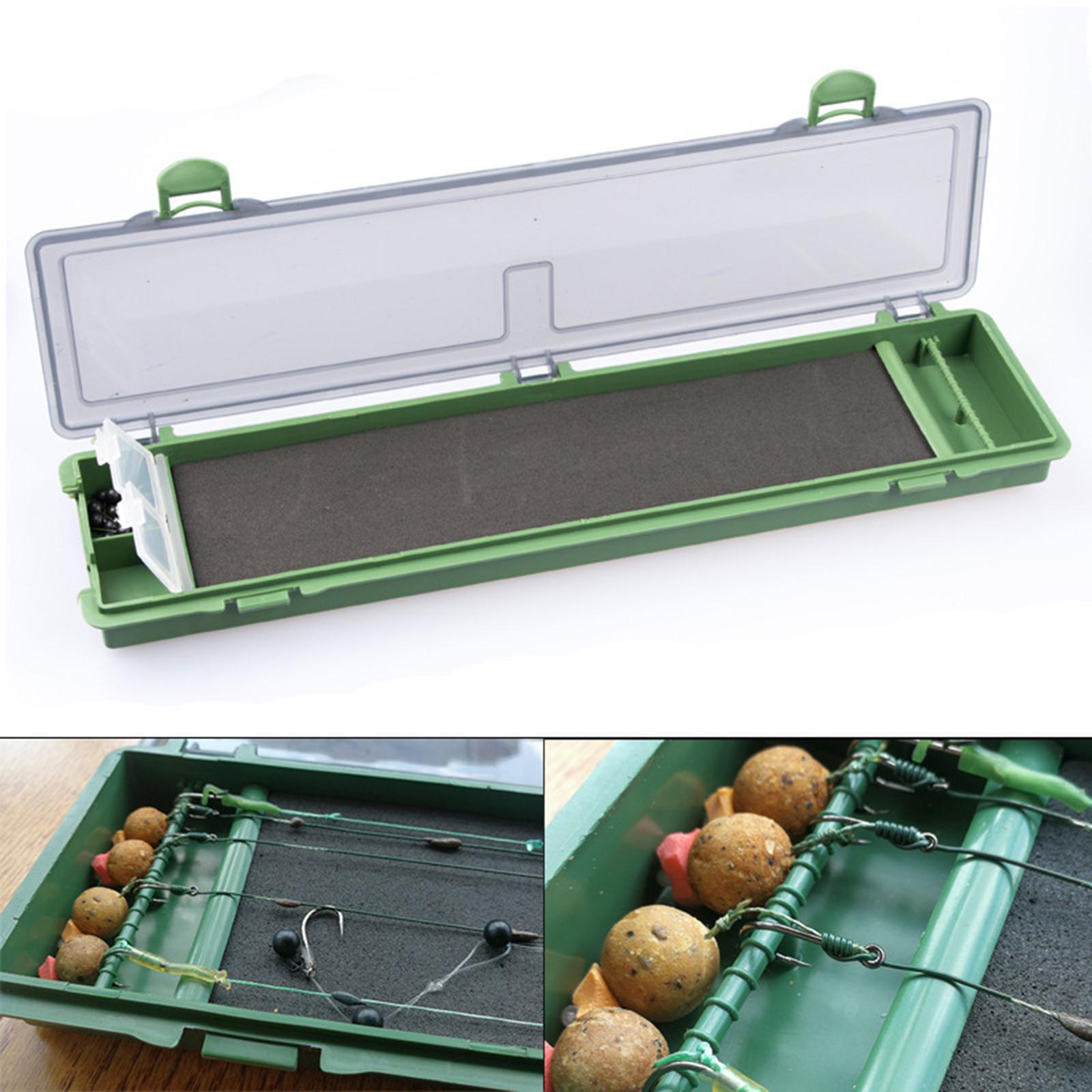 Fishing Tackle Box, Fishing Storage Box, Storage Organizer Case, Fishing Hook Case Organization, Storage Squid Jig Lightweight Fishing Tools Box