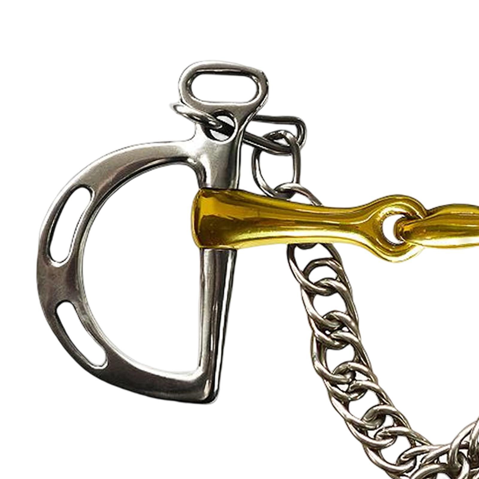 Horse Bit Copper Mouth Cheek Horse Bridle Horse Chewing