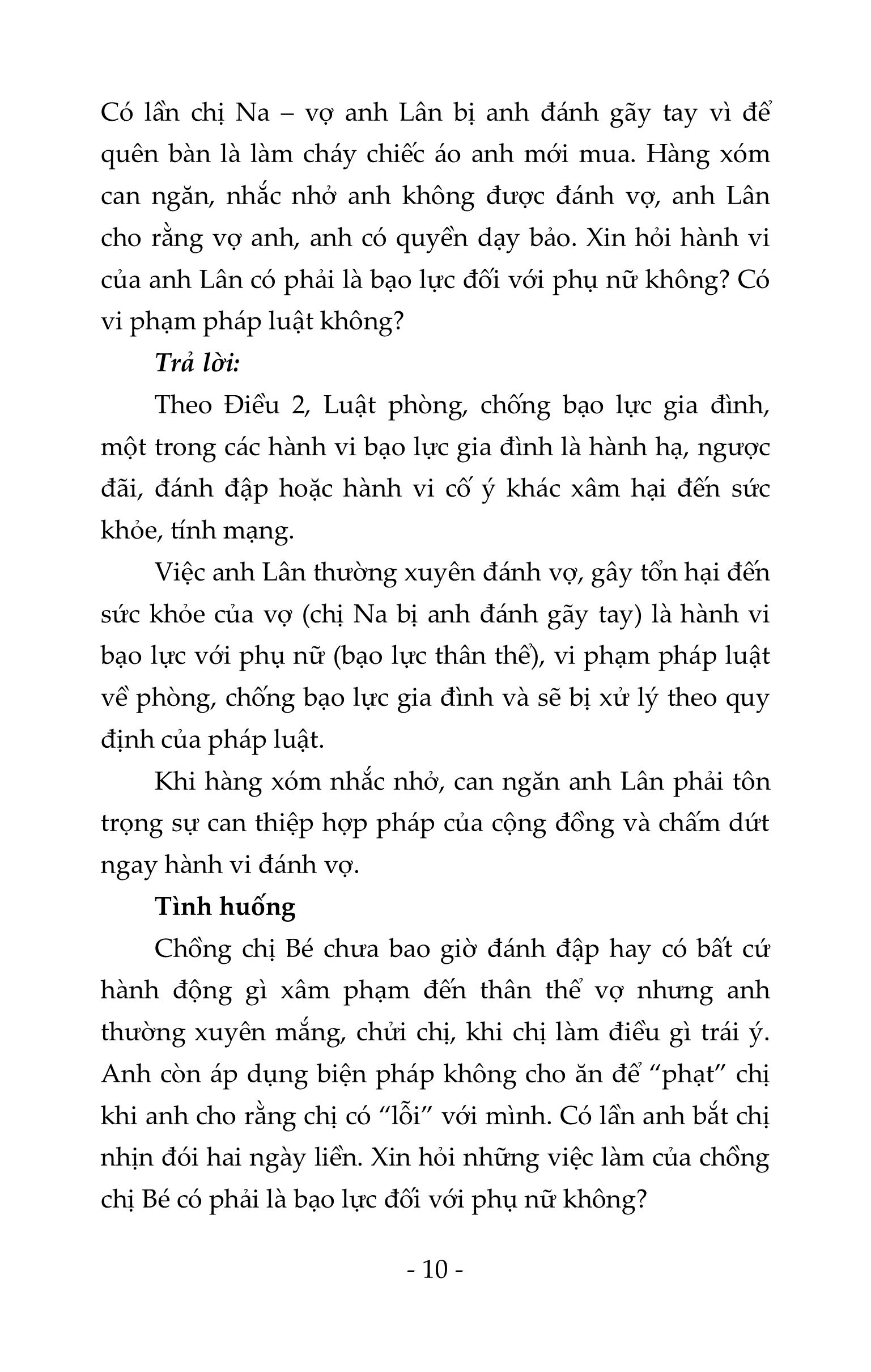 Ngăn Chặn Bạo Lực Đối Với Phụ Nữ Và Trẻ Em Gái