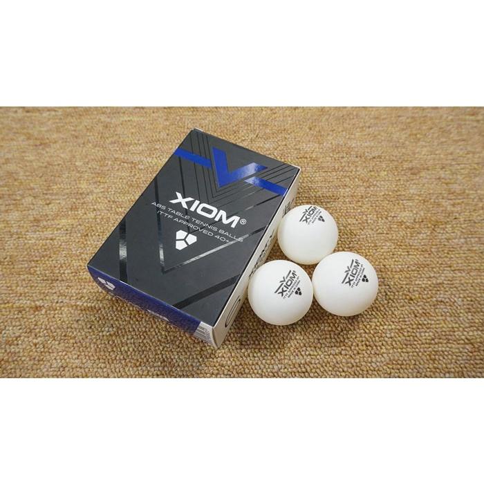 Quả bóng bàn Xiom 40+ hộp 6 quả, quả bóng bàn đạt chuẩn thi đấu