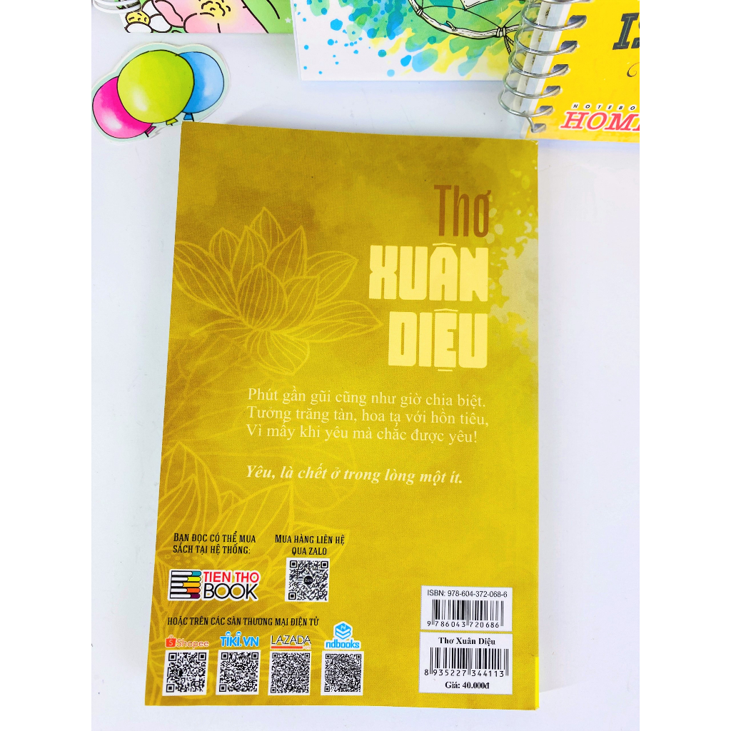 Sách - Thơ Xuân Diệu - ndbooks