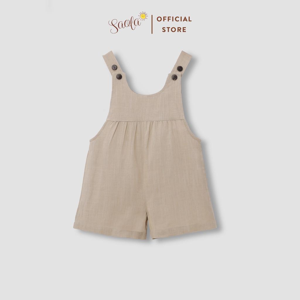 Bộ Áo Liền Quần Jumpsuit Đáng Yêu Cho Bé Trai/Bé Gái