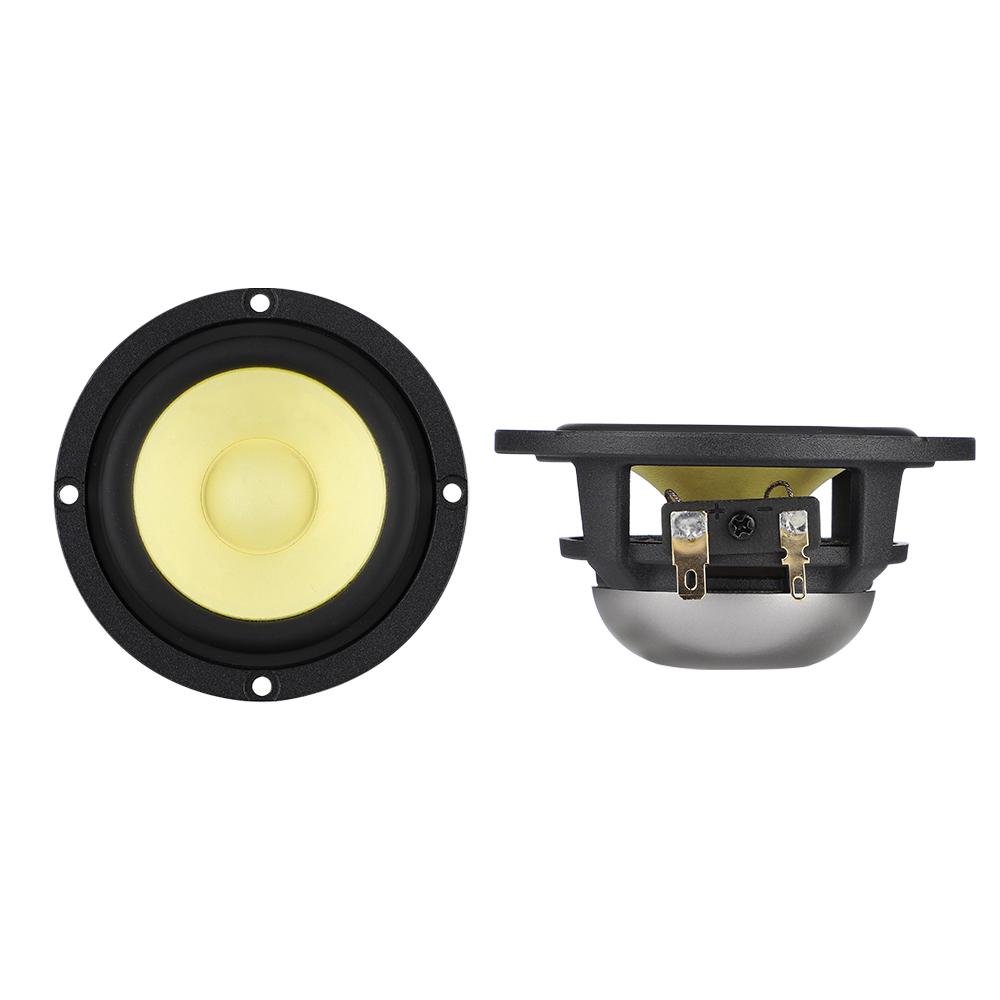 AIYIMA 2 Chiếc 3 Inch Âm Thanh Tầm Trung Loa 4 8 Ohm 25W Loa HIFI Loa Rạp Hát Tại Nhà Neodymium tự Làm Âm Thanh Color: 8 Ohm Speaker
