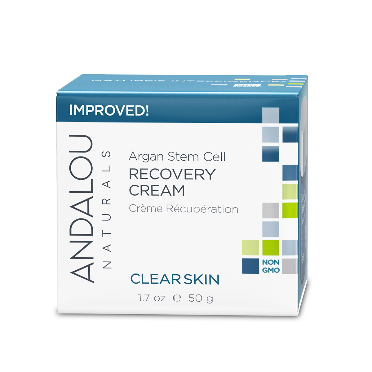 Kem Dưỡng Da Ban Đêm Cho Da Dầu Andalou Naturals Argan Stem Cell Recovery Cream 50g