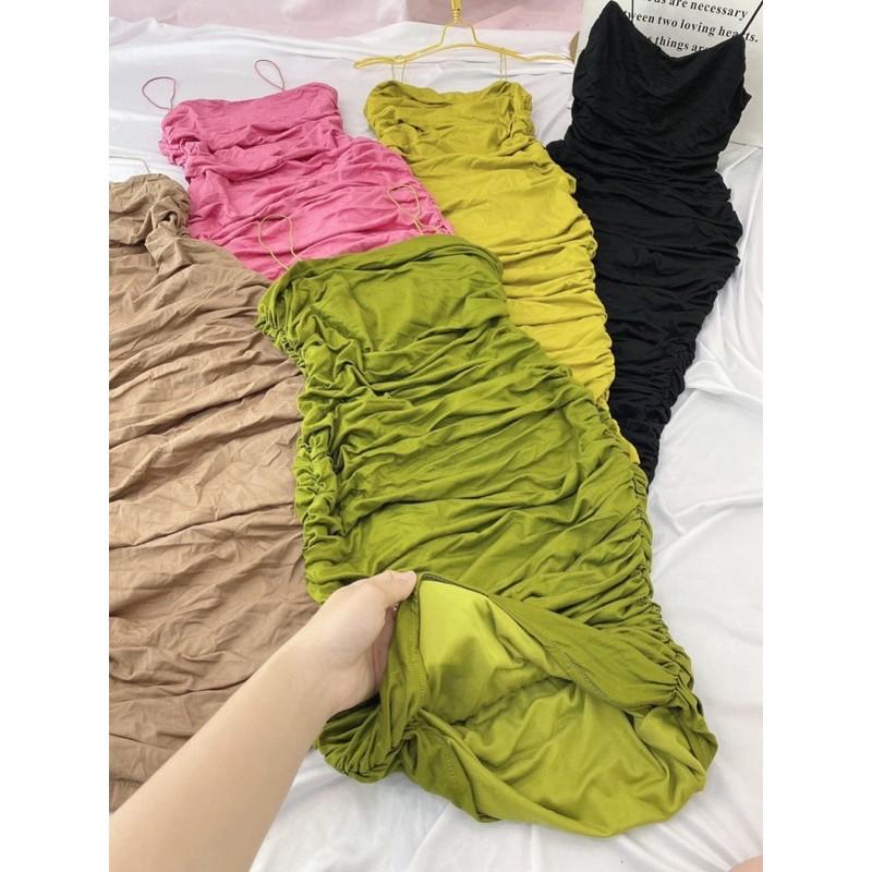 Đầm body nhúng dây bún  - Carotshop