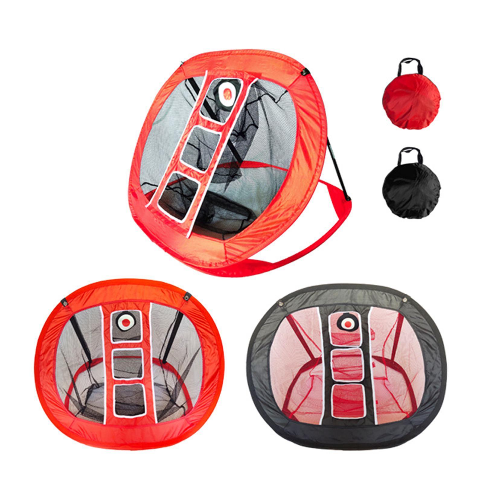 Collapsible Golf Chipping Net Indoor Outdoor Golfing Target Net Netting for Swing Practice