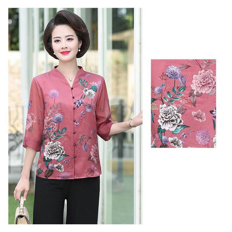 Áo sơ mi đẹp cho mẹ cho bà