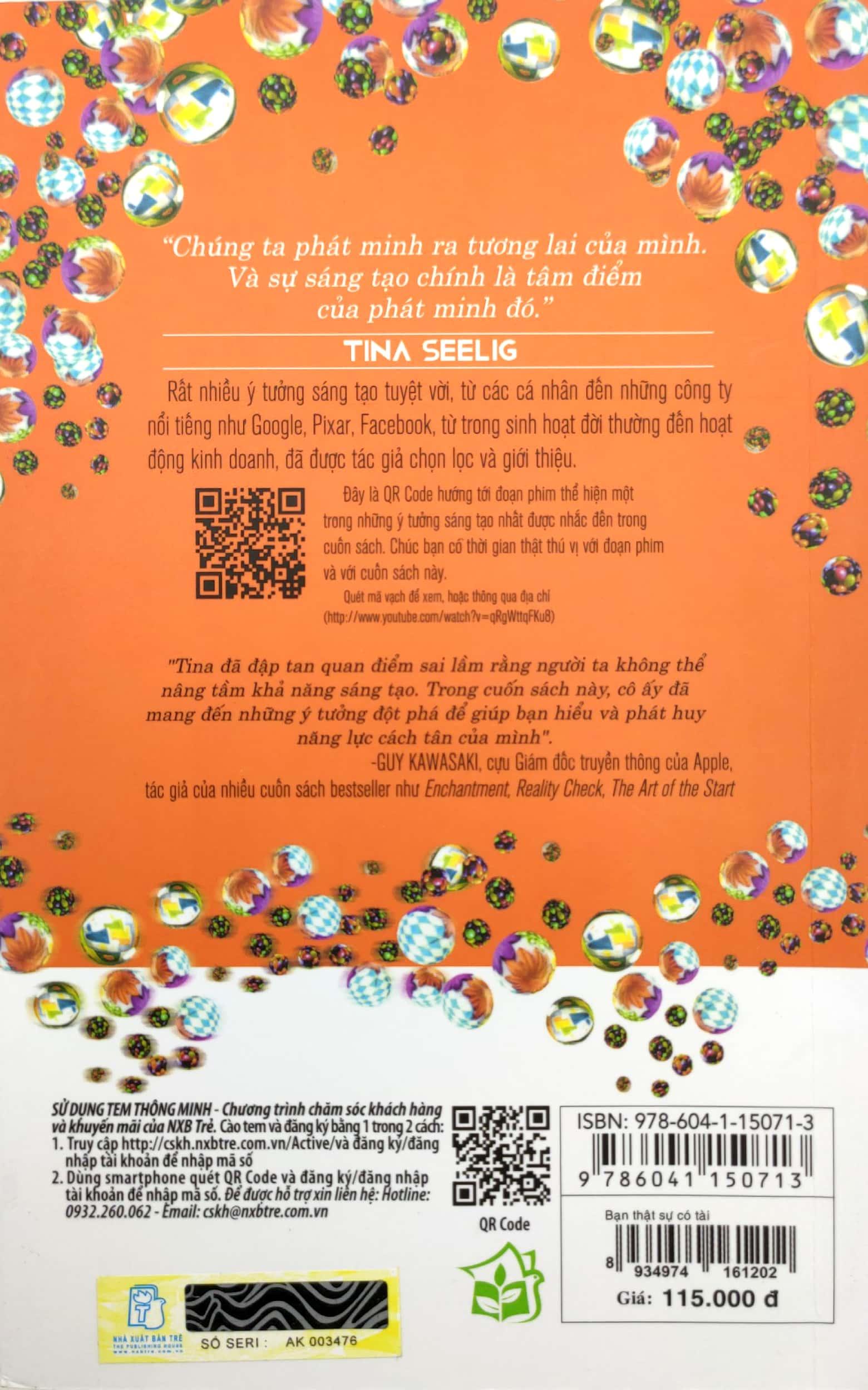 Sách Bạn Thật Sự Có Tài (Tái Bản)