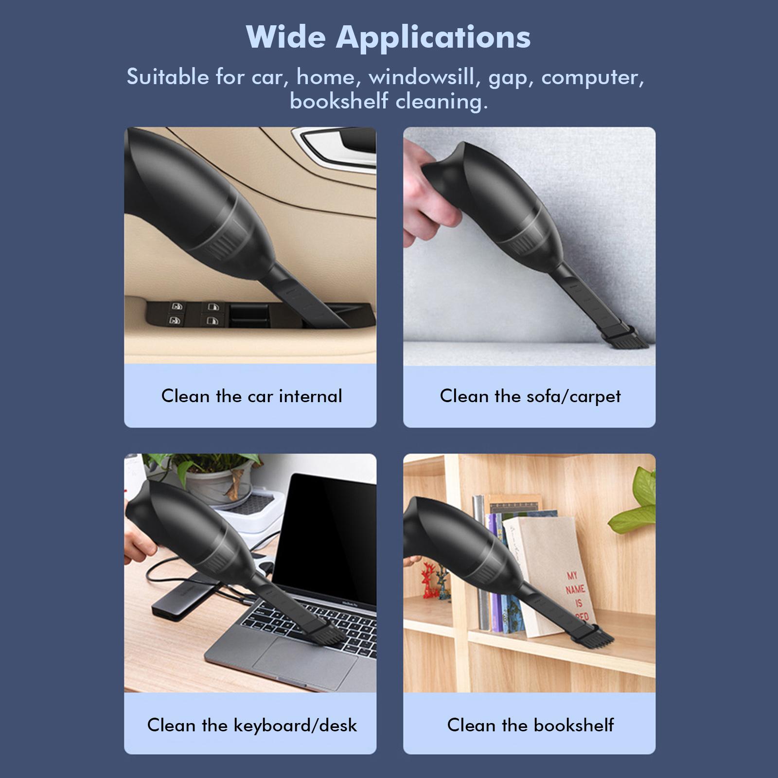 Máy hút bụi cầm tay HK-6043 nội thất ô tô  không dây